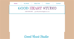 Desktop Screenshot of goodheart-studio.com
